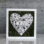 Картина от мъх "Love"