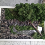 Картина от мъх "Водопад"